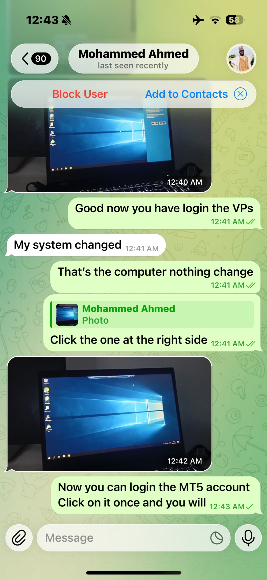 VPS setup guidance via WhatsApp